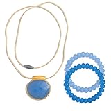 Infantino Teething Gems Pendant and Bracelet Set, Periwinkle by Infantino