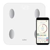 【2023年旧モデル】JouleLife 75.1%が減量に成功した 体重計 体組成計 JL-103 スマホ連動 日本製アプリ 特許取得【体重/体脂肪率/筋肉量/基礎代謝量/BMI/水分率/骨量/内臓脂肪レベル/身体年齢】ジュールライフ Bluetooth iOS/Android ホワイト