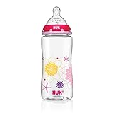 NUK Advanced Orthodontic Bottle in Assorted Colors, 10-Ounce by NUK [並行輸入品]