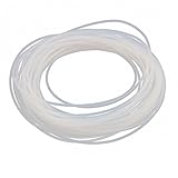 uxcell　PTFEチューブ　PTFEパイプ　透明　PTFE　1.5mmx1.8mm　10M　耐熱性