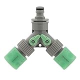 カクダイ 散水ホース継手 コックつき分岐ネジニップル 568-218