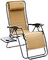WAQ Relaxing Comfort Chair リラクシング コンフォートチェア リクライニングチェア 無段階調整 リクライニング チェア アウトドアチェア キャンプチェア ハイタイプ ハイバック