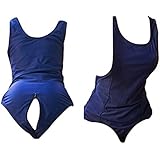 【ぴゅありぼん】大きいサイズ XL 股下 ファスナー オープン 旧スク水 スクール水着 男の娘 メンズ対応サイズ TOKYO GOODS MARKET