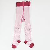 (グレェド) Groedo ベビー タイツ ハート ピンク サイズ01 ( 70 - 80 ) オーガニックコットン