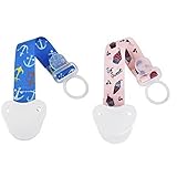 NUK 62077 Fashion Pacifier Clip, Assorted Colors by NUK [並行輸入品]