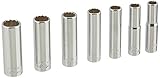 Blackhawk By Proto 107-A 12-Point Drive Deep Socket Set, 1/4-Inch, 7-Piece [並行輸入品]