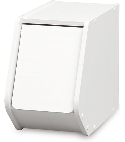 Iris Ohyama STB-200D Stacked Box with Door Width 7.9 x Depth 15.3