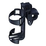 ドリンクホルダー ボトルホルダー 360度回転 角度調整可能 ベビーカー 自転車 オートバイ 取付け簡単 コーヒー ペットボトル チルトカップ 哺乳瓶 お出かけ用