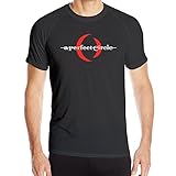 GreendayメンズA Perfect Circleバンドロゴ半袖スポーツヴィンテージTシャツブラック