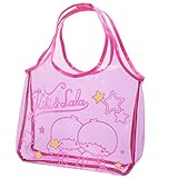 リトルツインスターズ キキ＆ララ[プールバッグ]カラー ビニール クリア トート/2019SS サンリオ