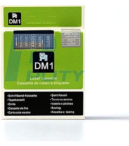 3-Pack Compatible With Dymo Label Maker Refills D1 1/4 For