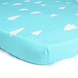 Orara beauty ベビー 敷き 布団 カバー 保育園 子供用布団カバー 130*70cm 裏全周ゴム付 ガーゼ ワンタッチシーツ シングル　可愛い　綿100％ お昼寝 敷きカバー (6#)