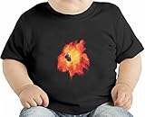 Heart_explosives オーガニックベビーTシャツ 12 - 18 Months