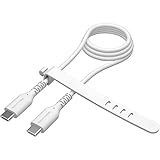 TSC279CC10-W(ホワイト) PD100W USB-C to Cケーブル 1.0m