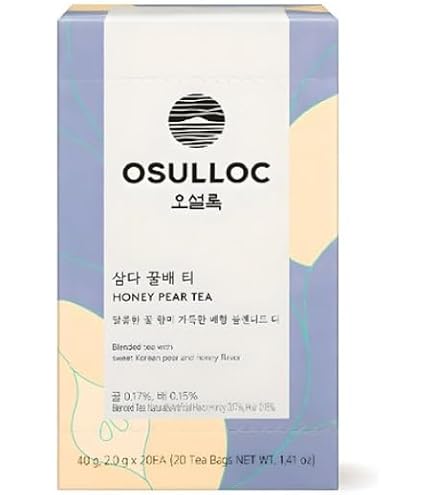 Amazon | 【韓国茶】OSULLOC オソルロク ティー バリエーション ギフト