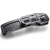 GGH30/35系 アルファード (ALPHARD)/ヴェルファイア (VELLFIRE) ※ガソリン/ハイブリット共通 [D.A.D フロントテーブル マットブラック/トレーデザイン:リーフ/カラー:赤木目] スクエア DAD ギャルソン GARSON DV085-10