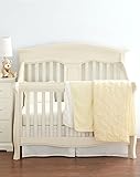 Hudson Park Collection Percale Baby Crib Skirt - Sunshine by Little