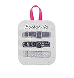 Rockahula Kidsロッカフラキッズ/H540S グリッターグログランクリップ3個セット/グレー
