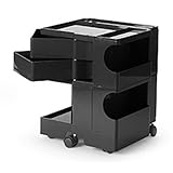 B-LINE（ビーライン）「BOBY WAGON（ボビーワゴン）」2段2トレイ/ブラック BOBY22BK