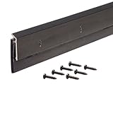 m-d建築製品69609 1 – 1 / 4インチEPDM – 48-inch db006商用グレードドアスイープ、ブロンズ