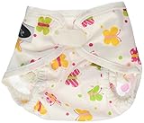 Imagine Baby Products Hook and Loop Diaper Cover, Flutter by Imagine Baby Products