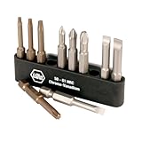 Wiha 74983 Power Bit Belt Pack with Slotted, Phillips and Torx Bits, 10-Piece by Wiha