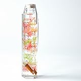 ハーバリウム[綺麗な花を長く美しく楽しめるドライフラワー]（六角底瓶レッド系） 母の日 プレゼント ギフト 特別な日 記念日