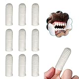 10pcs犬 歯ブラシ 犬用歯磨き 透明ペット用歯ブラシ 犬用歯ブラシ 指ブラシ 犬 猫 小型犬 中型犬 大型犬 ペット用品