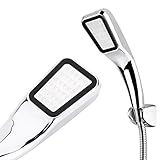 お風呂が楽しくなる シャワー ヘッド ５０ ％ 節水 ２００ 倍 増圧 極細 【FRIEND STREET】 (7 アルミヘッド)