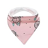 MIOIM® ベビー キッズ ビブ 柔らかい防水 よだれかけ 三角 スナップ サイズ調整可能 カラフル