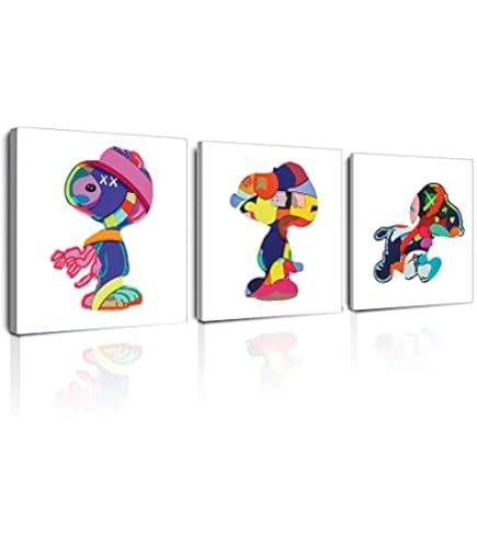 Amazon.co.jp: スヌーピーの油絵 Snoopy ポスター 装飾 絵