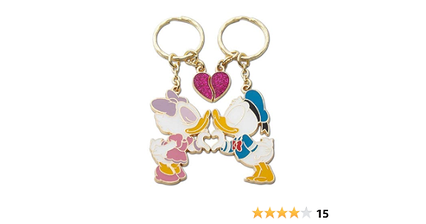 Amazon Co Jp ドナルド デイジー ペアキーチェーン キーチェーン ディズニー お土産 東京ディズニーリゾート限定 シューズ バッグ