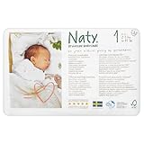 Naty by Nature Babycare Size 1 Newborn Nappies 2-5kg 26 per pack by Nature