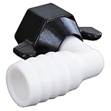 Shurflo 234 – 3946 Wingnut Swivelエルボ1 / 2 FNPT X 3 / 4バーブPoly