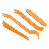 KKmoon 自動車内張り外し 内装はがし ダッシュドア・ラジオ・トリム・パネル インパネ脱着 4pcsセット 工具 セット