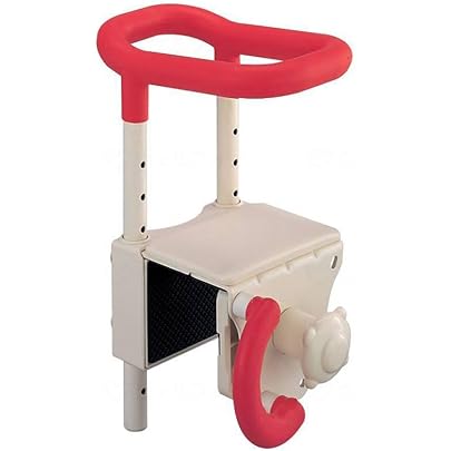 Amazon | アロン化成 安寿 高さ調節付浴槽手すりUST-165W ブルー | 安