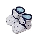Tovadoo ベビーシューズ スリッポン 新生児 多色 星柄 可愛い 室内 出産祝い 出産準備 0-6ヶ月 10cm