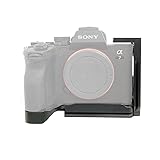 SIUTATDSH カメラグリップ 適用 Sony ソニー A7M4 A7IV ILCE-7IV Alpha 7 Mark 4 専用 L型クイックリリースプレート、側板は伸縮可能、電池交換でき、三脚設置でき、Arca Swiss規格