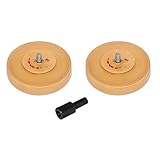 AES Industries 51823 4" Smart Eraser Pad with Drill Adaptor Arbor (2 Pads, 1 Adapter) [並行輸入品]