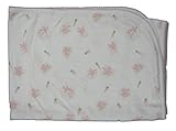 Kissy Kissy baby-girls Infant BunnyパッチPrint Receiving Blanket カラー: ホワイト