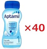 Aptamil(アプタミル) 乳児用液体ベビーミルク 【0~6カ月の赤ちゃん】 200ml x 40