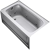 KOHLER K-1151-LA-0 Bancroft 5-Foot Whirlpool, White [並行輸入品]