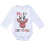 Cutelove　カーバーオール　ロンパース　パジャマ　クリスマス　長袖　男の子　女の子　ベビー　赤ちゃん　幼児　ベビー服　秋　冬　可愛い　ファッション　素敵　カジュアル　普段着　チュチュベビー　開き