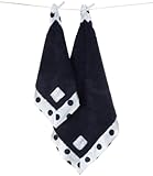 リトルジラフ ミニブランケット love on the GO! シェニール New Dot Miniブランケット&ブランキーセット/BOX入り(デニム) lg0078-04 持ち運びに便利なミニサイズ