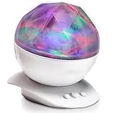 Aurora Borealis Night Light Projector Mood Lighting Lamp Color Changing LED baby room Sleep Aid Ligh