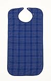 NRS Economy Clothing Protector Bib - Long - Blue (Pack of 3) by NRS Healthcare