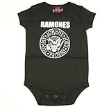 RAMONES ラモーンズ "Marky Seal" ロンパース M 6~12 ブラック 出産祝い