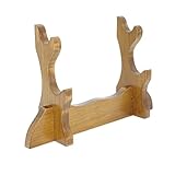 ミニ刀掛台 日本刀 短刀 小刀 協差 飾り台 2段式 武道用品 (C)