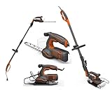 ブラックアンドデッカー(BLACK+DECKER) コード式5in1ポールヘッジ&芝生バリカン GPSH1000
