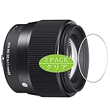 3枚 VacFun フィルム ， シグマ SIGMA 56mm F1.4 DC DN 向けの 保護フィルム 液晶保護 フィルム 保護 フィルム（非 ガラスフィルム 強化ガラス ガラス ケース カバー ）